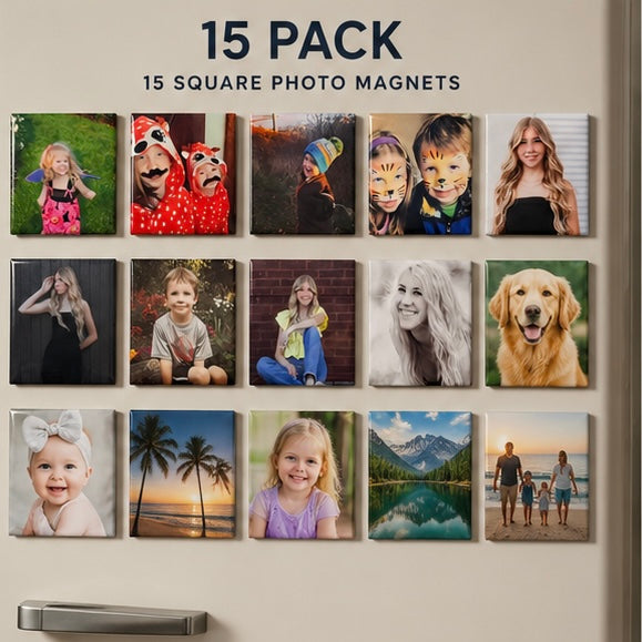 Custom Photo Magnets 2.5" x 2.5"