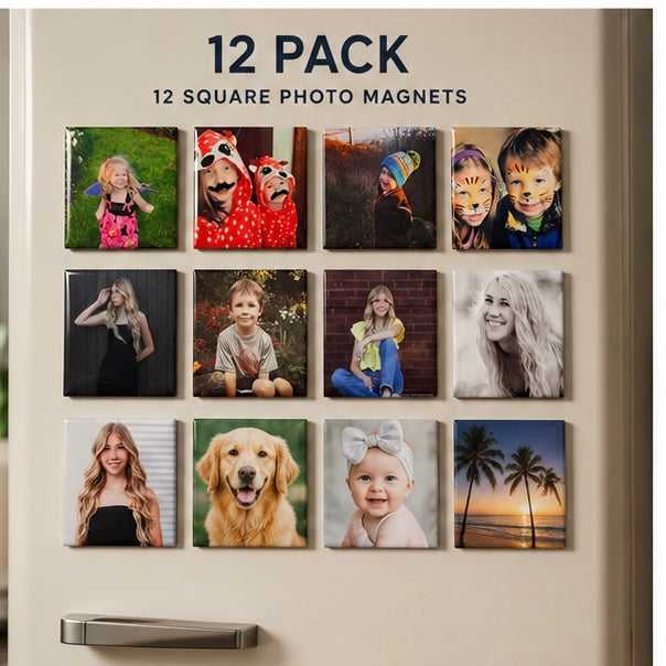 Custom Photo Magnets 2.5" x 2.5"