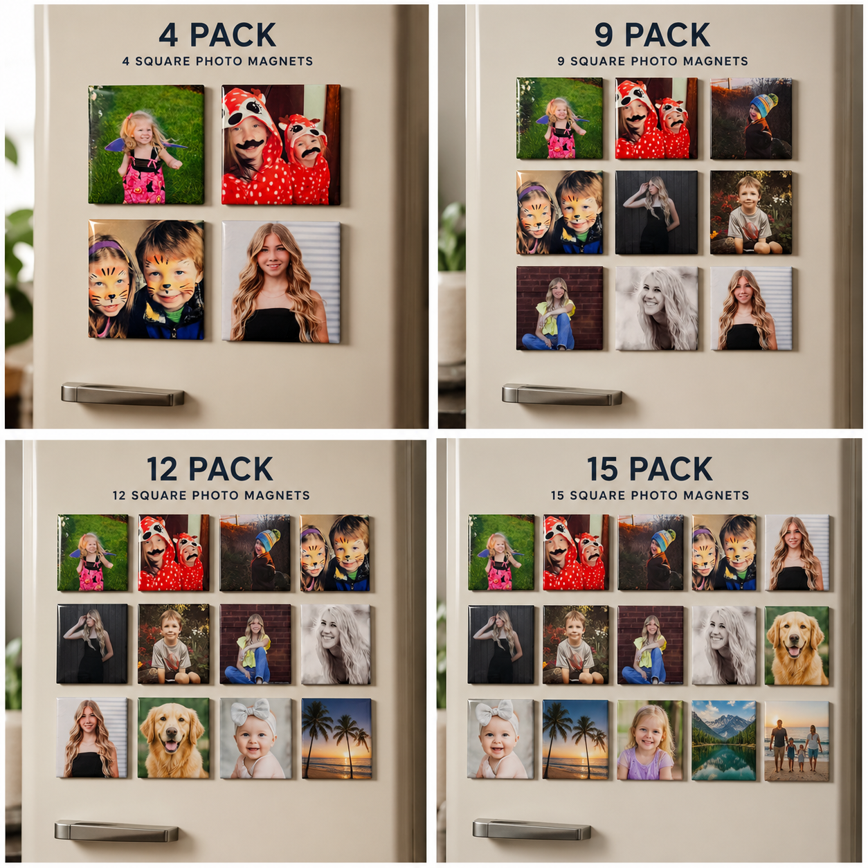 Custom Photo Magnets 2.5" x 2.5"
